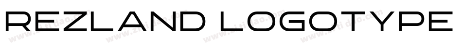 Rezland Logotype Fon字体转换